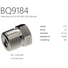 Brzdy trubka Ø 4,75mm -...